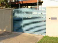 Batten style Pedestrian gate