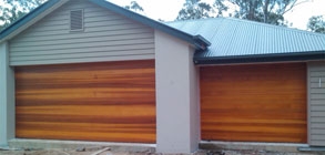 Cedar Sectional Overhead Doors