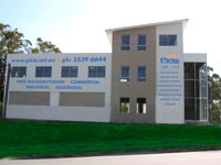 New office and showroom building