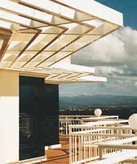 Penthouse pergola