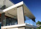 Glass balustrading residential