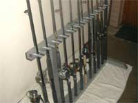 Fishing Rod floor rack